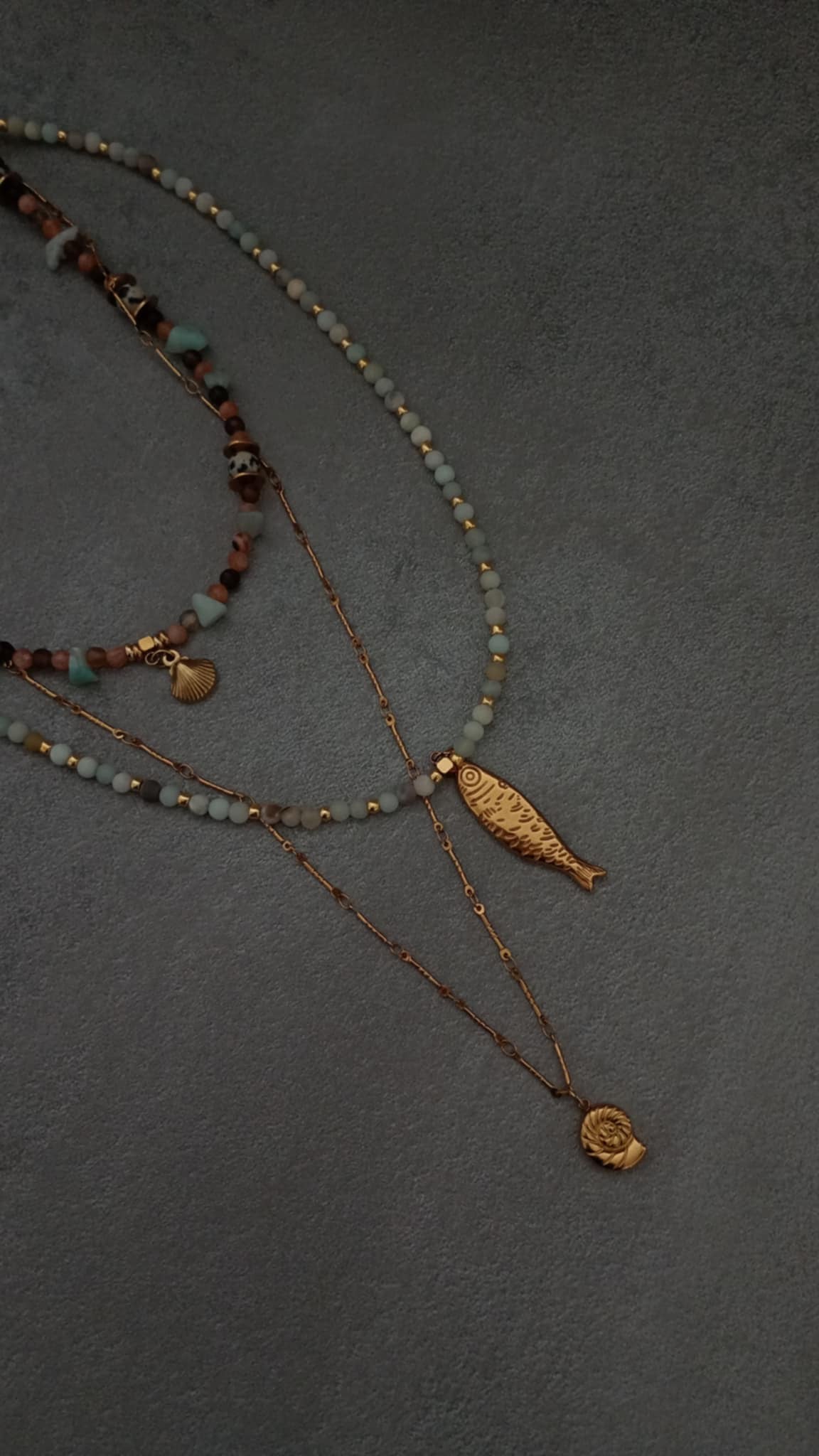 SHELLA NECKLACE Shipping paused from 21/08 – 18/09. Orders will ship after 19/09