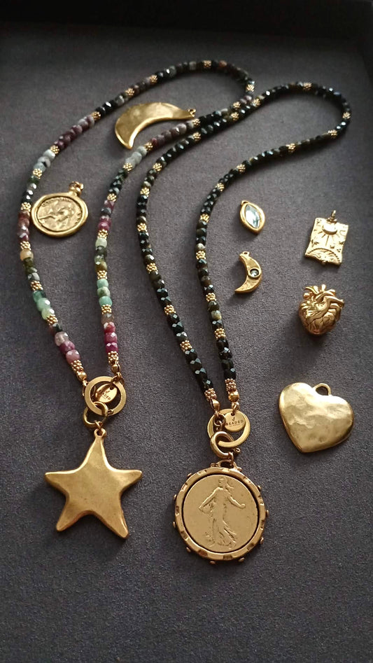 AVA MULTICOLOUR TOURMALINE NECKLACE