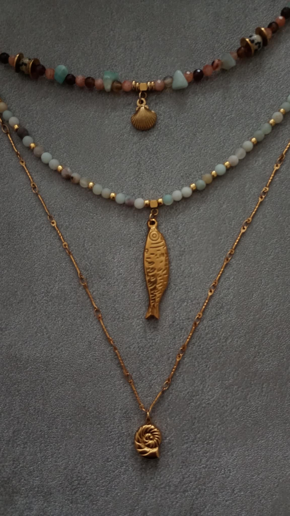 SHELLA NECKLACE Shipping paused from 21/08 – 18/09. Orders will ship after 19/09