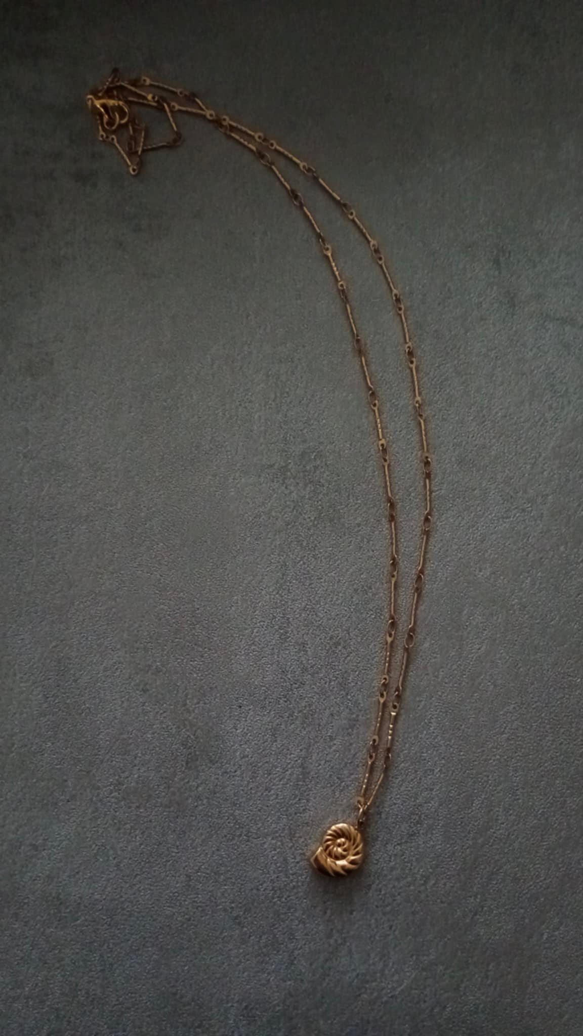 SHELLA NECKLACE Shipping paused from 21/08 – 18/09. Orders will ship after 19/09