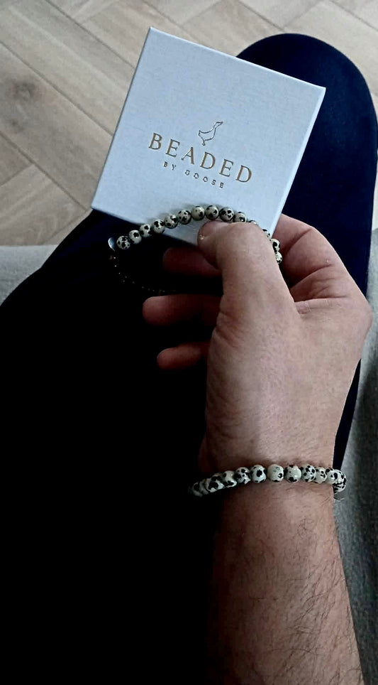 BALANCE - Dalmatian Jasper, Tiger’s Eye & Hematite