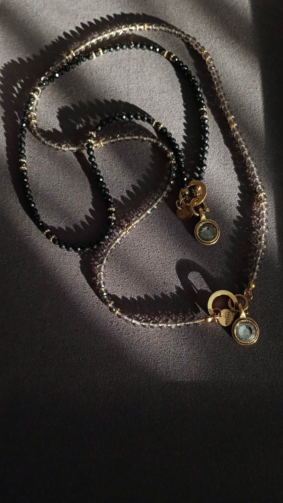 EYLISA ICE OBSIDIAN NECKLACE
