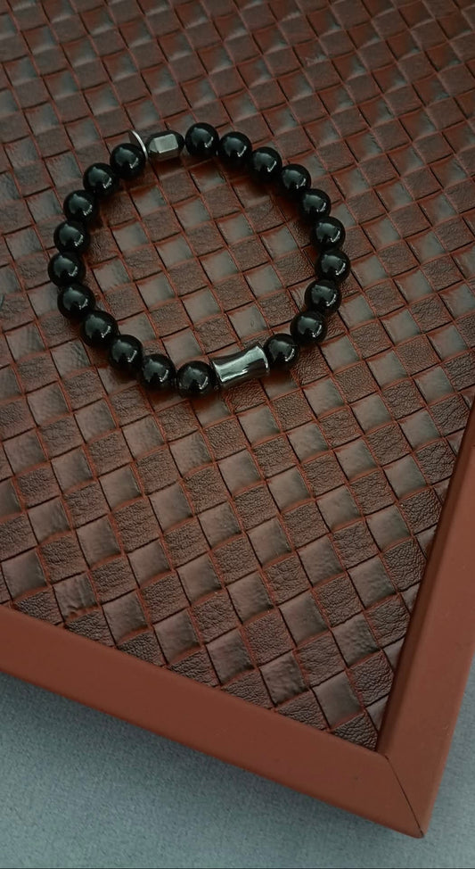 SHIELD - Black Tourmaline & Hematite