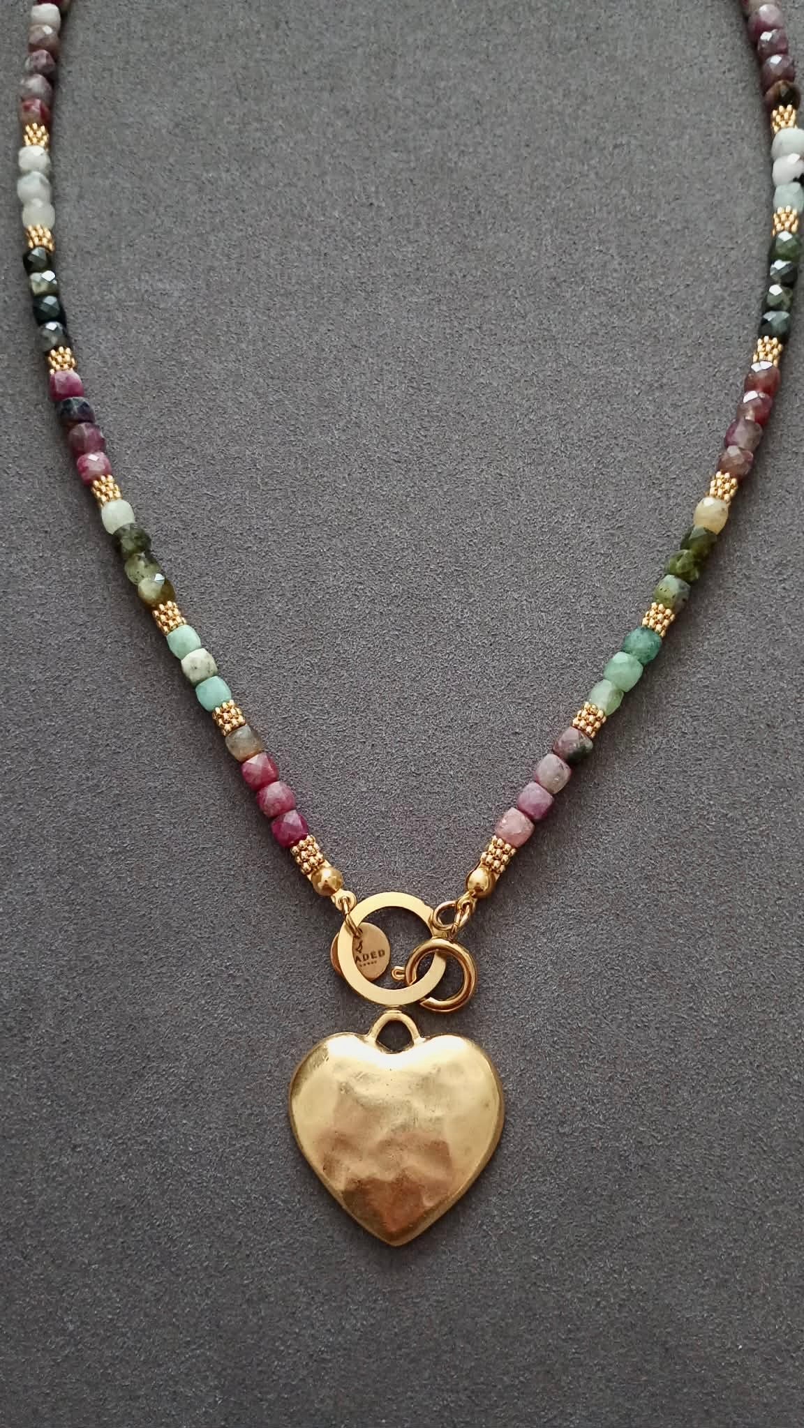AVA MULTICOLOUR TOURMALINE NECKLACE