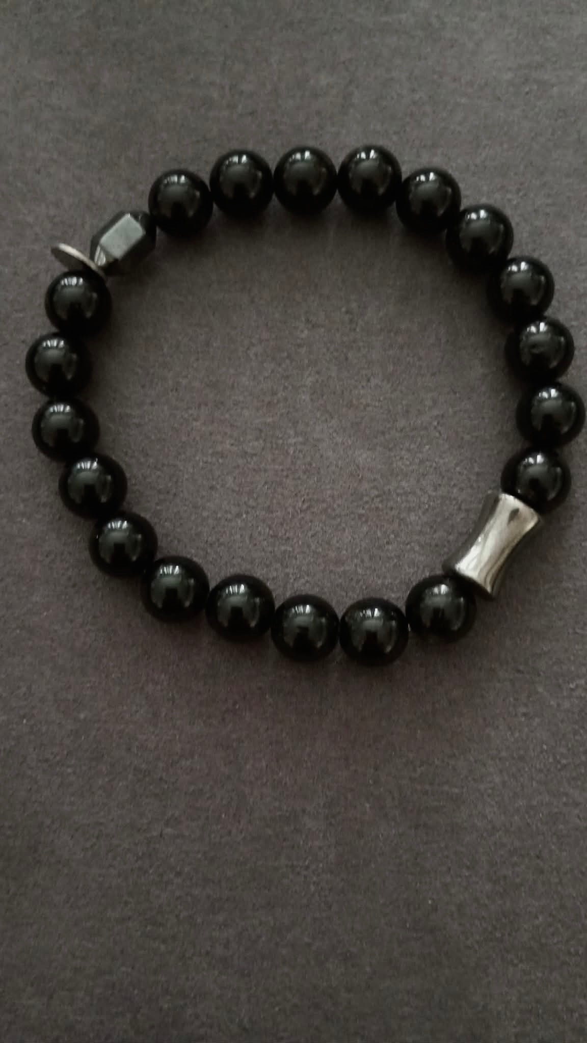 SHIELD - Black Tourmaline & Hematite