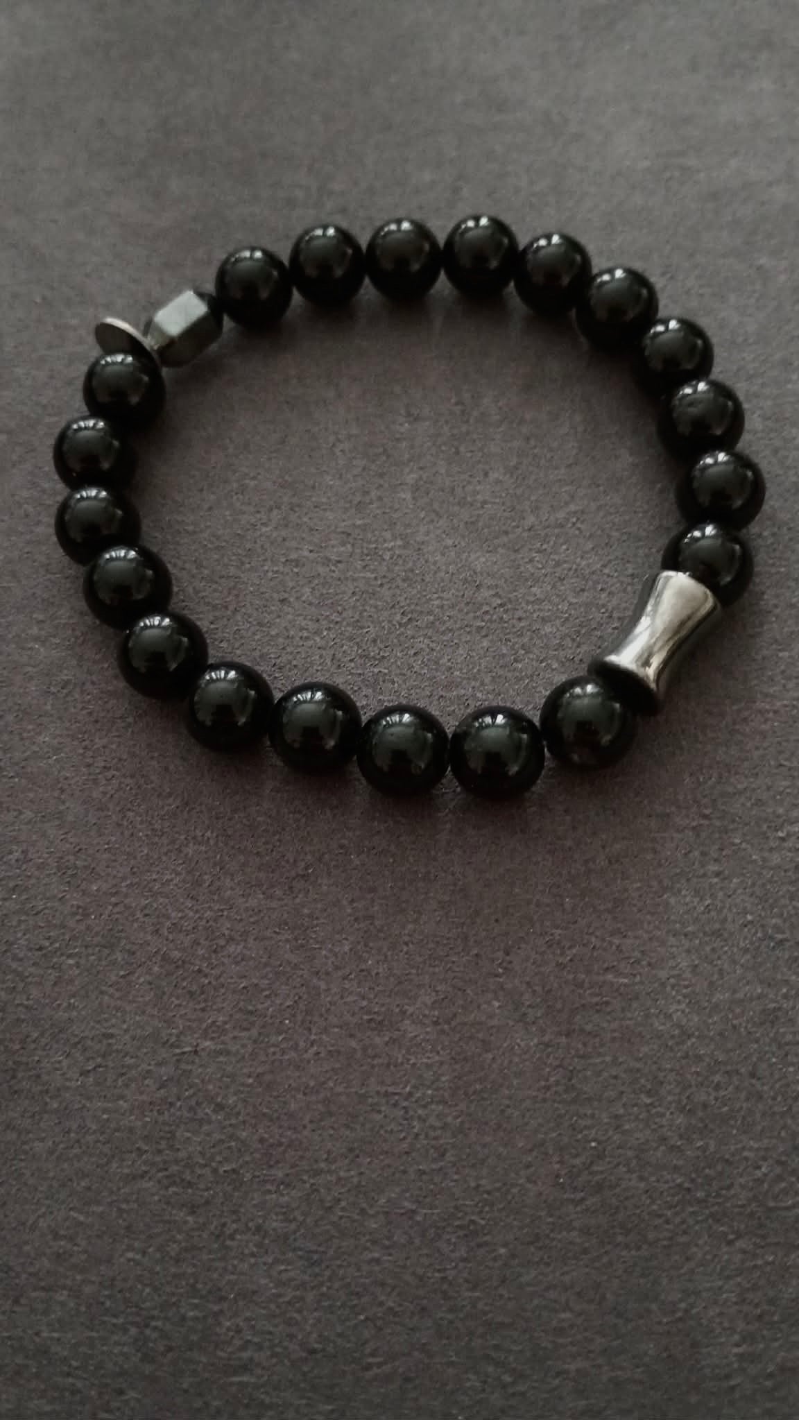 SHIELD - Black Tourmaline & Hematite