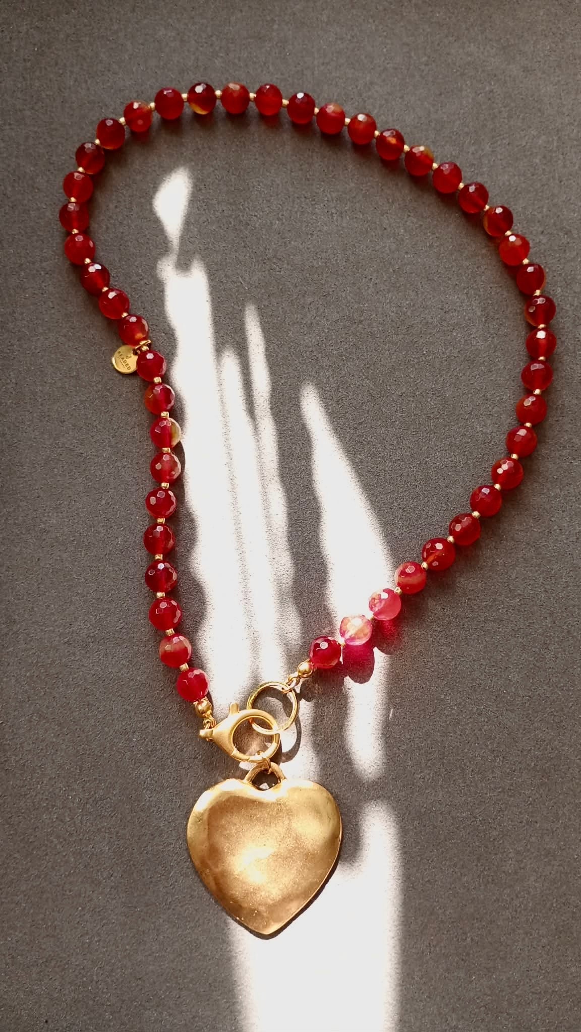 RED HEART NECKLACE