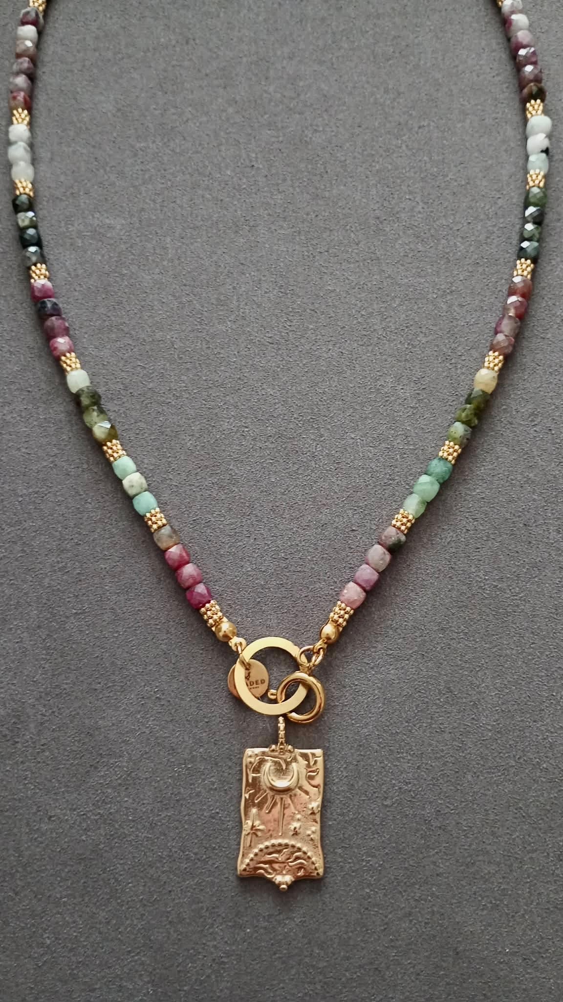 AVA MULTICOLOUR TOURMALINE NECKLACE