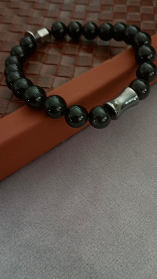 SHIELD - Black Tourmaline & Hematite