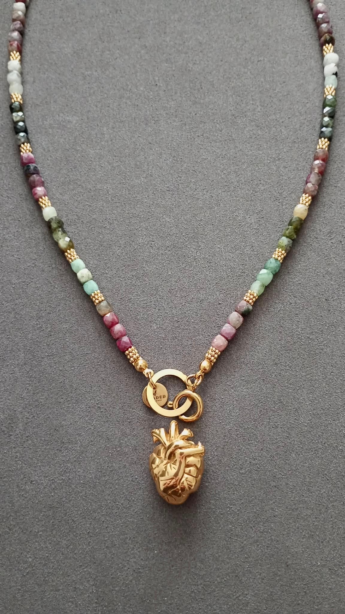 AVA MULTICOLOUR TOURMALINE NECKLACE
